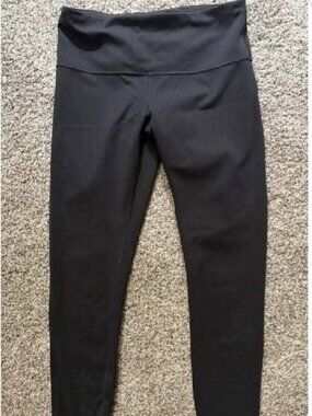 Lululemon Wunder Under Train 28" Ribbed Size 10